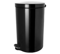 Poubelle hygiènique avec ions d'argent 5 litres - Noir