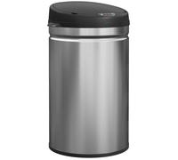 Poubelle inox 30L capteur automatique - Fermeture douce - Sans contact - Hygiénique pour cuisine
