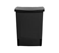 Poubelle de placard, 10 litres Noir G
