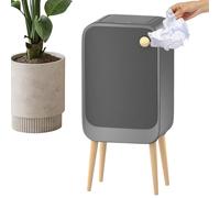 Poubelle intelligente 20L Non - Trash Can avec couvercle - Jambes longues Électrique côté ouvert Garbage Panier jouet Un design sophistiqué qui entre dans les intérieurs haut de gamme. Beauté