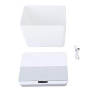 Poubelle intelligente 8 L, rechargeable par USB, sans, à induction, électrique, avec capteur, pour bureau, maison, salle de bain, cuisine, salon