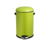 Poubelle La corbeille ménagère en acier inoxydable peut vivre de la cuisine en papier perméable à pied Panier à étanchéité de la poubelle Poubelle De Cuisine(X 5L)