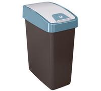 keeeper Poubelle Premium avec Couvercle Basculant, Soft Touch, 25 L, Magne, Nordic Green