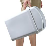 Poubelle ménagère - Couvercle basculant, panier de rangement de cuisine | Poubelle de style pour le salon et la chambre à coucher, support durable pour déchets intérieurs , conteneur à