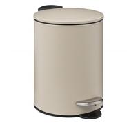 Poubelle métal à Pédale 3 litres Atmosphéra - Naturel