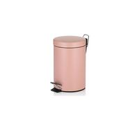 Poubelle Monaco rose perlé - - Rose - Métal