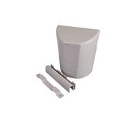 Poubelle murale grise 6.L Trash Can Guide Trash Can Camper Motorhome Basket
