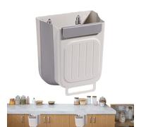 Poubelle Murale Pour Salle De Bain - 11L Conteneur à Ordures Pliable - Bac À Déchets Sous Évier,pour Propriétaires Appartement Hôtel Restaurant Hôpital Cuisine Salle de Bain Garage Salon Chambre