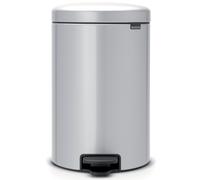 Poubelle NewIcon Brabantia 20 L gris métal