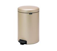 Poubelle NewIcon Brabantia 20 L, métal doré