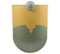 Poubelle Nordique Design Contrasté pour Chambre en Plastique, et Bureau | Finition Lisse sans Bavures, Usage Quotidien Solide, Adaptée aux Chambres Bureau, Style Décoratif