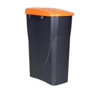 Poubelle orange pour recyclage des déchets organiques | Capacité de 15, 25 ou 45 litres | Trois dimensions (25 L)