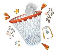 Poubelle panier de basket, corbeille basket, déco basket pour la chambre, cadeaux pour les garçons