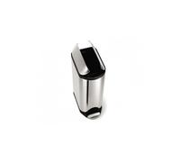 Poubelle papillon à pédale 45L code K inox