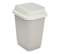 Poubelle plastique 10L Beige