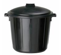 Rossignol Poubelle de rue à poser 80L - noire