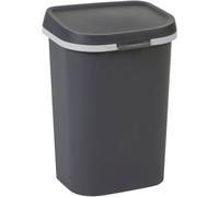 Poubelle Plate Mistral Curver 25l Anthracite