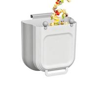 Poubelle pliable compacte pour cuisine et corbeille Corbeille à Déchets | Poubelle Pour Évier Pour Maison, Restaurant, Boulangerie, Porte de Placard, Mur