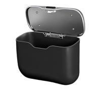 Poubelle Portable - support à déchets étanche pour véhicule avec couvercle à rabat, rangement propre et organisé pour la voiture lors de voyages, conteneur à déchets pour SUV, van, pickup, camping-car