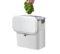 Poubelle - Poubelle élégante | Conteneur de déchets durables, de Bureau à Domicile Compact, Organisateur de déchets de Salle de Bain de Cuisine, Support d'élimination Propre Facile, Stockage de