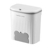 Poubelle - Poubelle | Réparateur À Ordures | La Poussière De La Cuisine Gorgée Peut | Petite Cuisine De Panier De Déchets Moderne | Coubelle De Bureau Réutilisable Avec Couvercle | Conteneur De Déchet