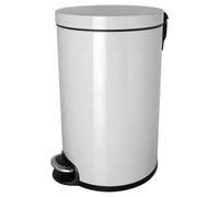 Poubelle pour salle de bain blanche 12 litres