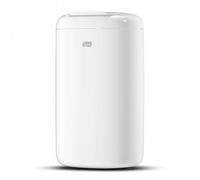 Poubelle pour toilettes collectives à fixer 5 litres - Blanc