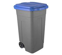 Poubelle pour tri sélectif - 80 L - Couleur : bleu