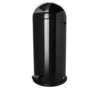 Poubelle professionnelle à pédale en acier 52 litres