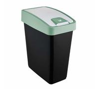 Poubelle Rectangulaire à couvercle basculant 25 litres - Vert