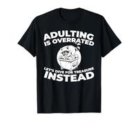 Poubelle Récup Survivalisme - Dumpster Diving T-Shirt