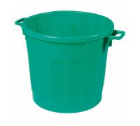 Poubelle ronde tri sélectif 75 L - vert