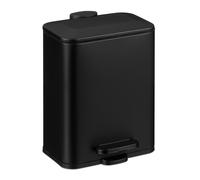 Poubelle salle de bain 5 L softclose Poubelle hygiénique WC seau intérieur métal