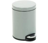 Poubelle serene step bin 5l gris metal, eko Gris metal G