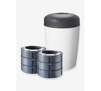 Poubelle Simplee + 6 recharges gris TU