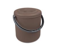 Poubelle Stefanplast 20263 EUREKA Taupe Pour Équipements Domestiques, 25L