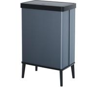 Poubelle sur pieds - VERTO - CURVER - Ouverture touch - 54 L - Bleu perle