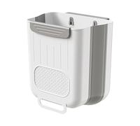 Poubelle Suspendue Cuisine - Petite Écrasable, Ideal comme Poubelle de Porte Sous Évier, Camping Car ou Camping, Économise Espace pour Cuisine, Salle de Bain (#1, M)