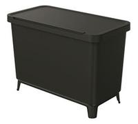 Poubelle SYSTEMA avec bacs de recyclage - recyclage noir - 2x10l Noir G