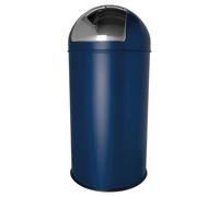 Poubelle the dome avec clapet "push" 50 litres