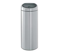 Poubelle Touch Bin Brabantia métal mat 30 L