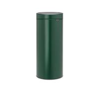 Poubelle Touch Bin New Brabantia - Seau Intérieur En Plastique - 30 L - Vert Sapin