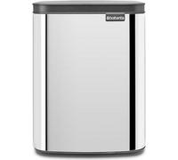 Poubelle Touch Bo - 7 L, acier brillant