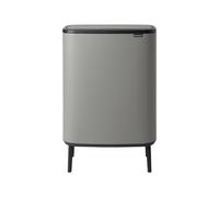 Poubelle Touch Brabantia 60 Lt Bo Bin 130663 Mineral Concrete Grey