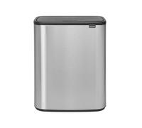 Brabantia Bo Touch Bin 2x30 L Acier mat