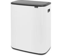 Poubelle tri sélectif BRABANTIA Bo Touch Bin 2X30L White