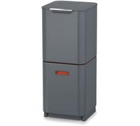 Poubelle tri sélectif Joseph Joseph Totem Compact 40L Graphite