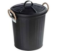 Poubelle WENKO GARA noir 6 litres noir G