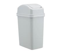 Poubelles Avec Couvercles - Corbeille À Déchets De Cuisine Haute De 10 L | 27 X 17,7 X 41 Cm + Construction ABS Durable | Couvercle Pivotant Pour La Prévention Des Odeurs | Conception Mince Et Étanche