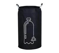 Poubelles De Recyclage - Poubelle Pliable 82 L Avec Poignée En Aluminium, Panier À Bouteilles Et Sacs À Jouets, Tissu Non Tissé | Grand Sac De Collecte De Bouteilles De Dépôt Pour Le Tri Des Déchets D